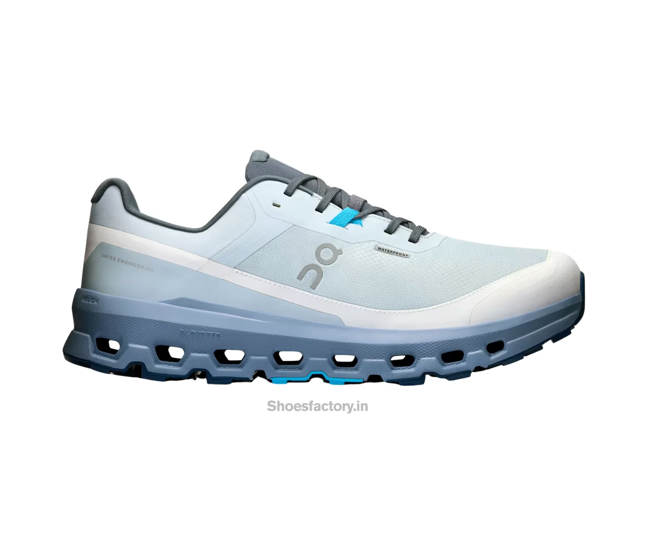 On Running Cloud vista 2 Waterproof Arctic Chambray - On Shoes For Men