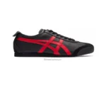 Onitsuka Tiger Mexico 66 Black-Classic Red - Onitsuka Tiger First Copy Shoes