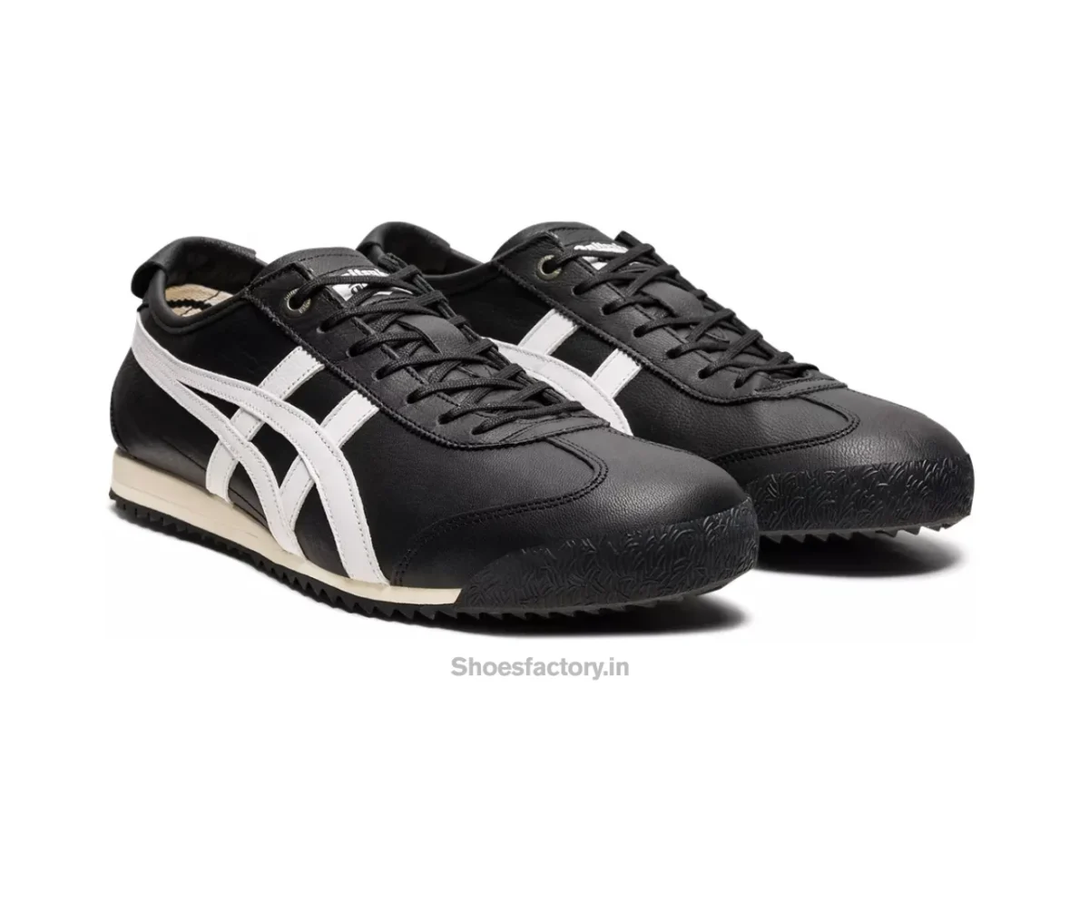 Onitsuka Tiger Mexico 66 SD Black-White - Onitsuka Tiger First Copy Shoes