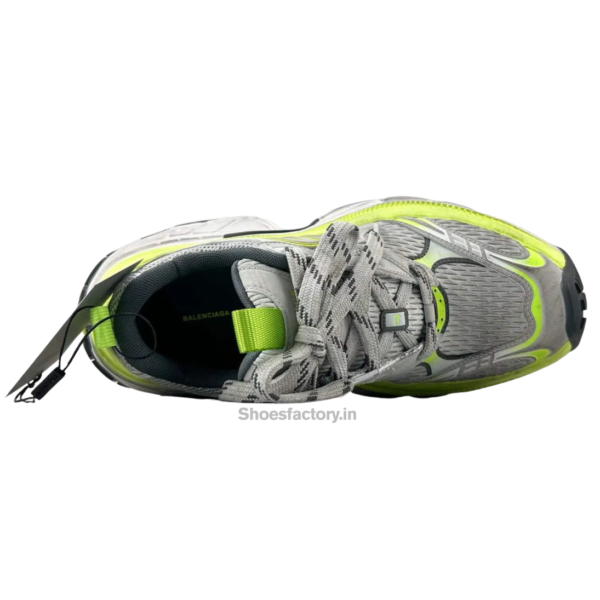 Balenciaga 6XL Sneakers Grey And Fluo Yellow Colorway - UA Quality Shoes