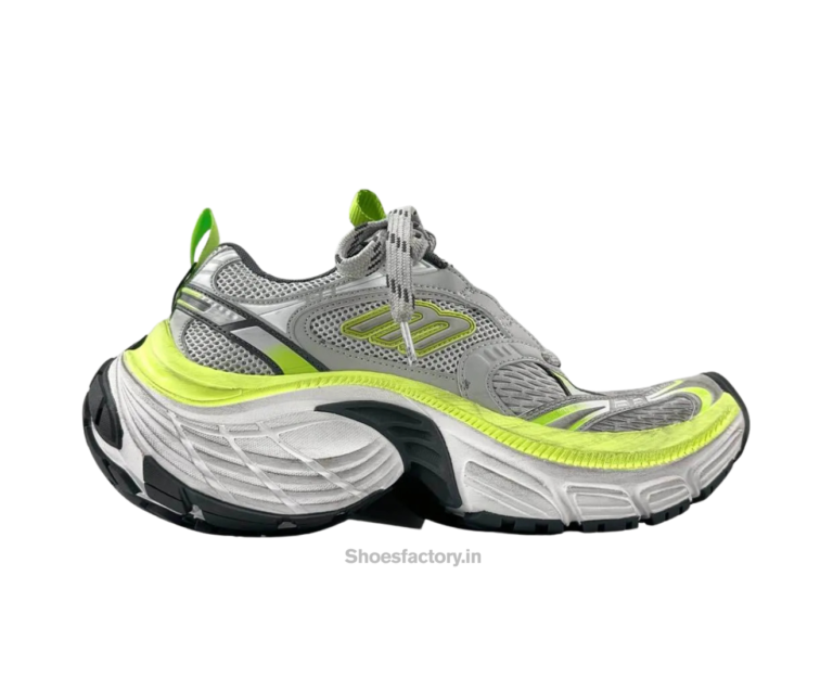 Balenciaga 6XL Sneakers Grey And Fluo Yellow Colorway - UA Quality Shoes