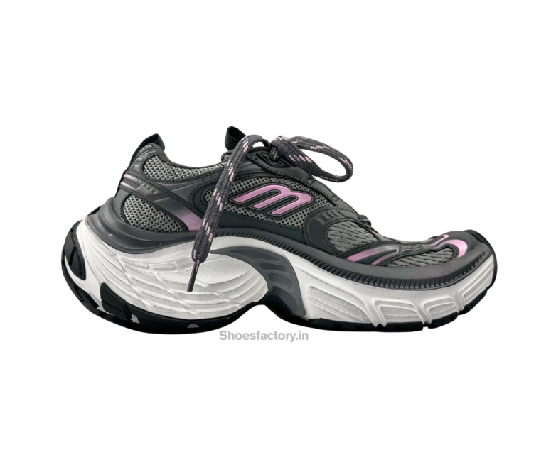 Balenciaga 6XL sneakers in a dark grey and pink colorway - UA Quality Shoes