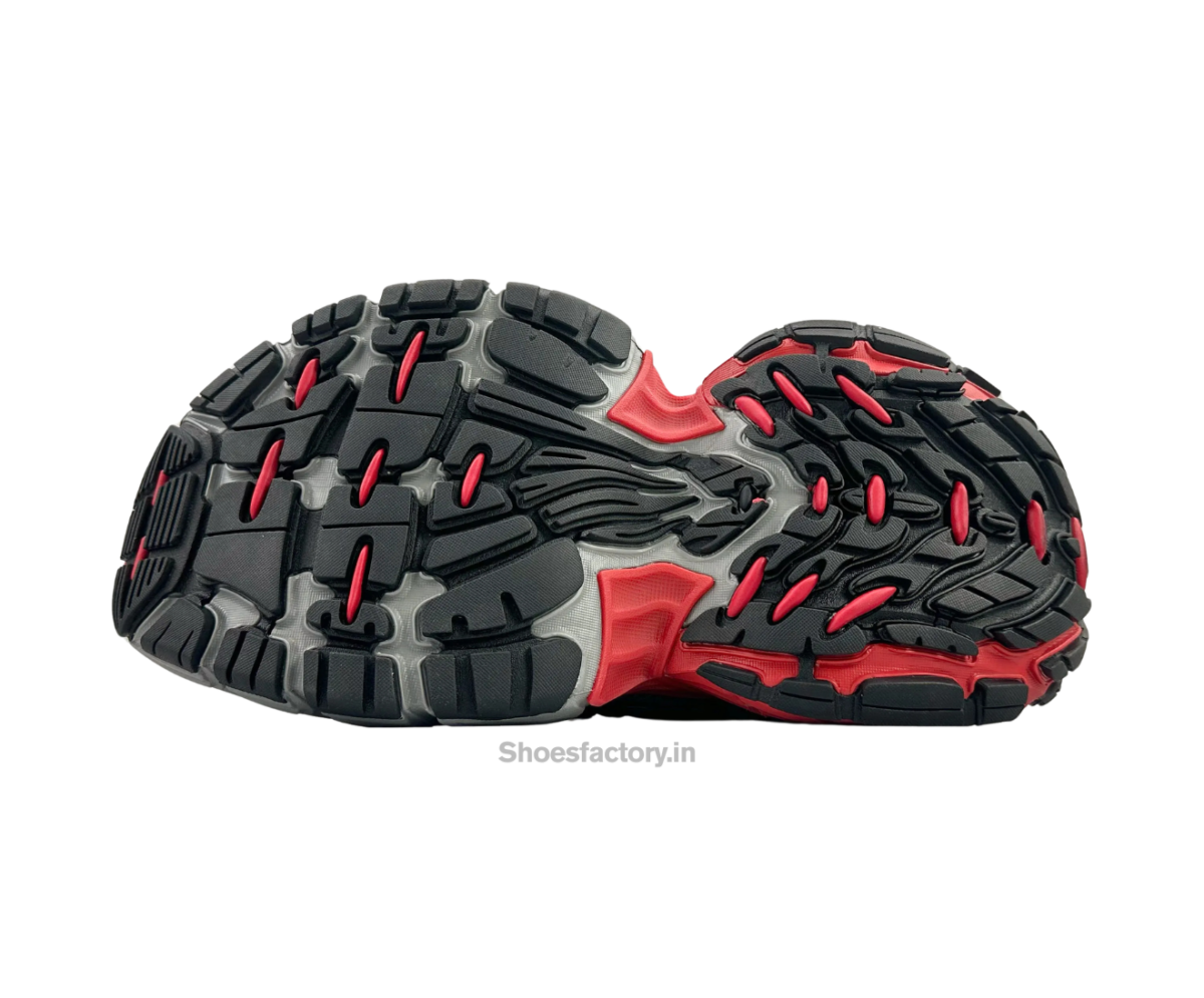 Balenciaga 6XL Sneakers Red-Grey-Black Colorway - UA Quality Shoes