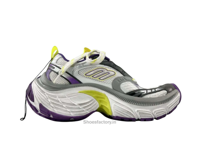 Balenciaga 6xl Sneaker worn Out White Purple Yellow – UA Quality Shoes