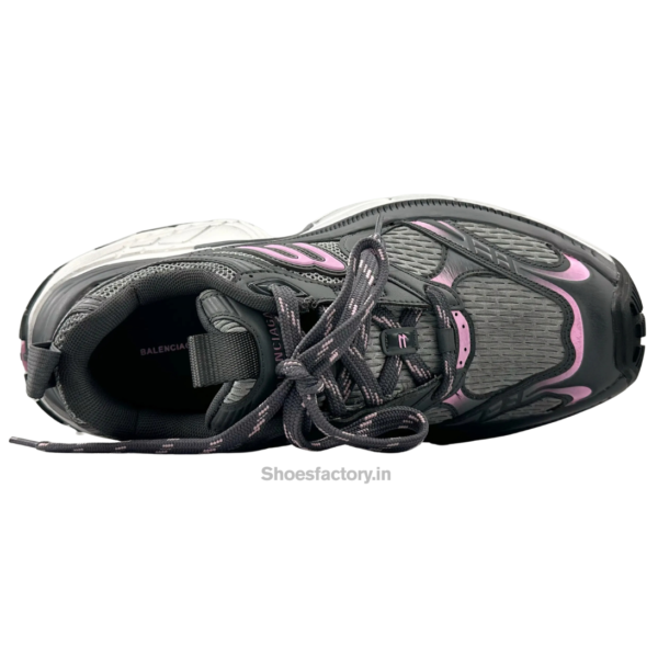 Balenciaga 6XL sneakers in a dark grey and pink colorway - UA Quality Shoes