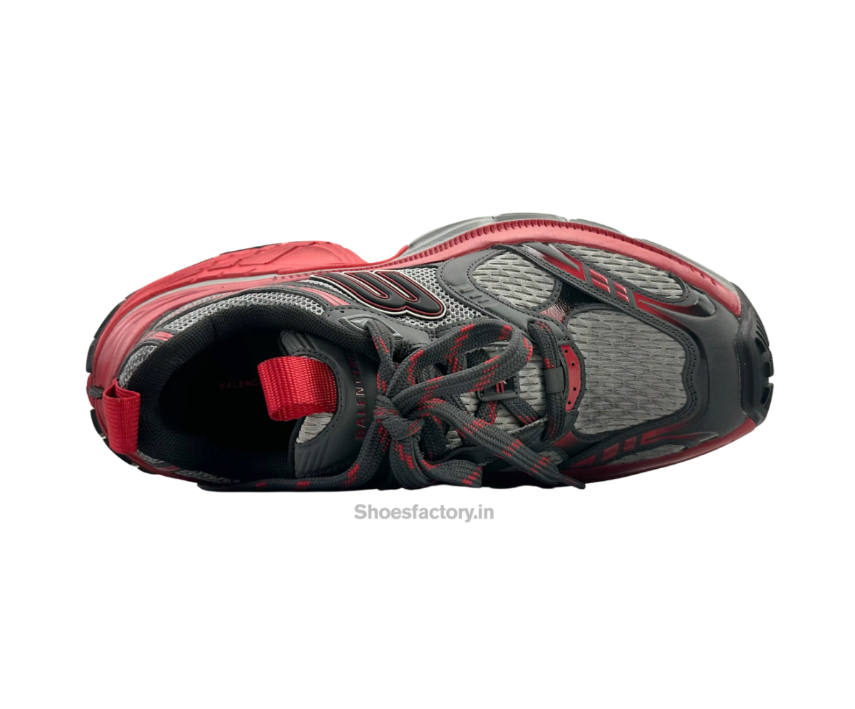 Balenciaga 6XL Sneakers Red-Grey-Black Colorway - UA Quality Shoes