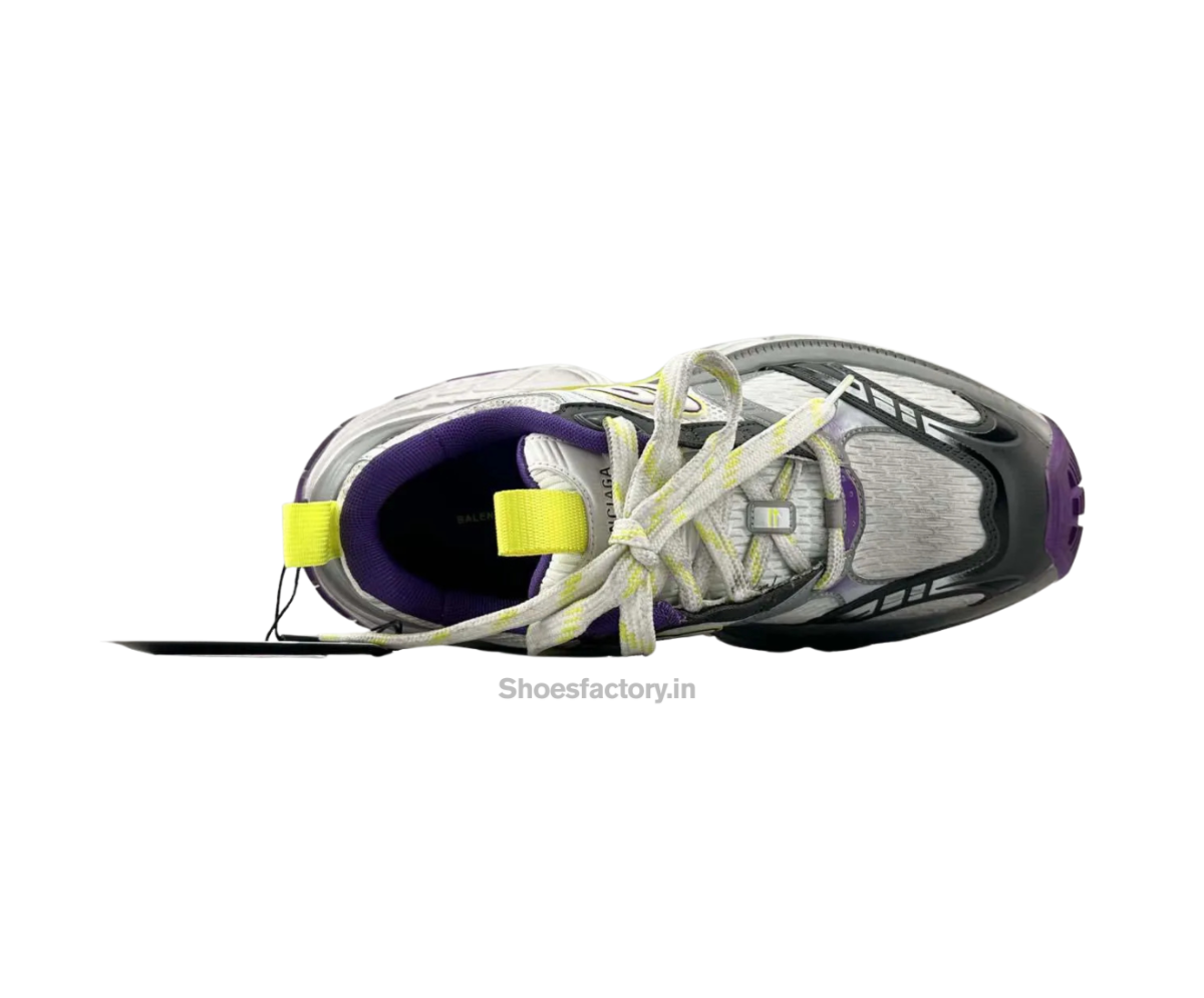 Balenciaga 6xl Sneaker worn Out White Purple Yellow – UA Quality Shoes