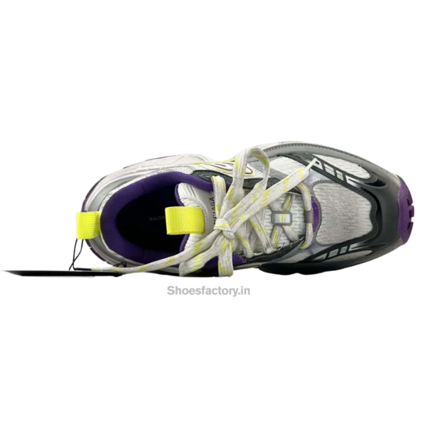 Balenciaga 6xl Sneaker worn Out White Purple Yellow – UA Quality Shoes