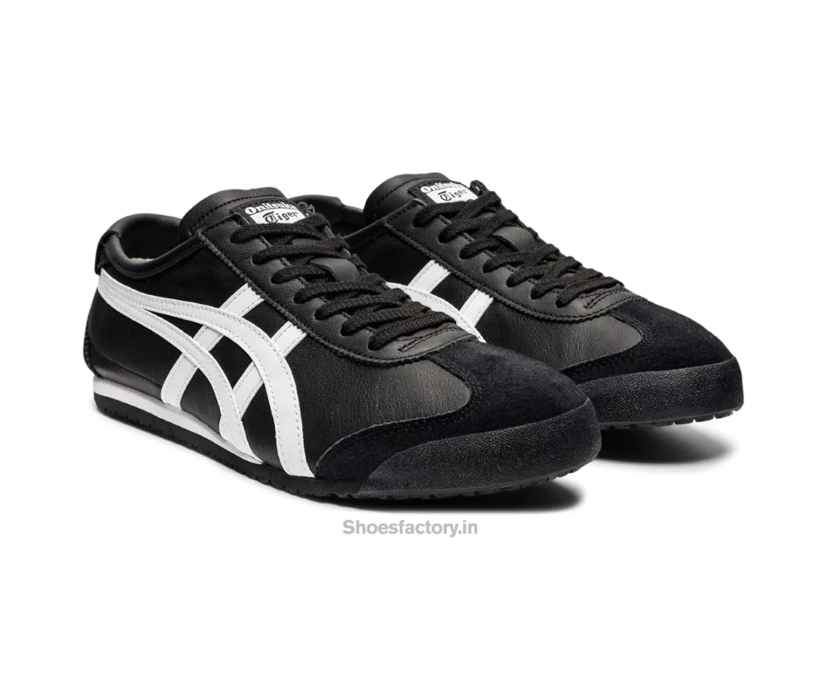 Onitsuka Tiger Mexico 66 Black White - Onitsuka Tiger First Copy Shoes