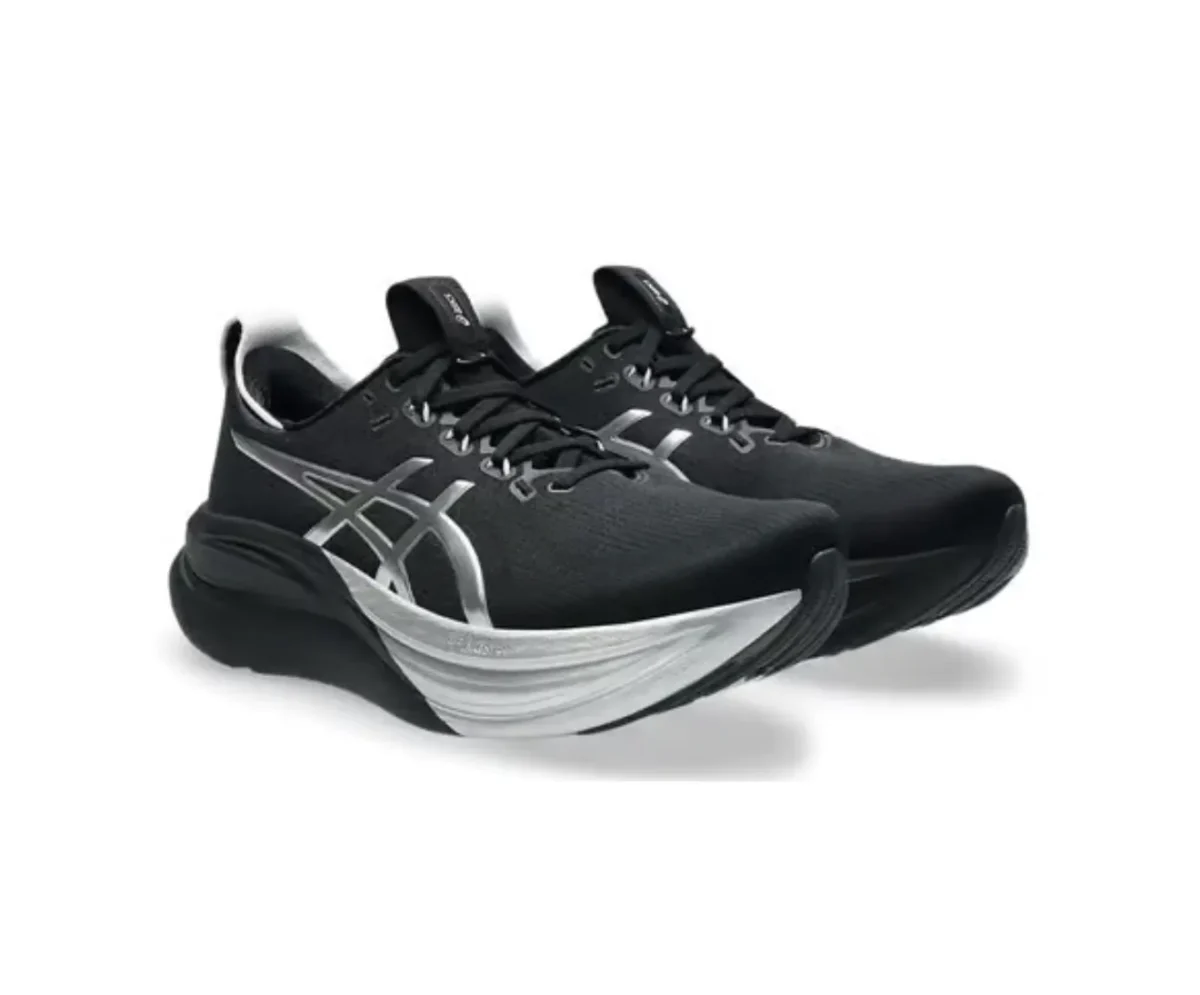 Asics Gel Nimbus 28 Platinum Black - Asics first copy shoes