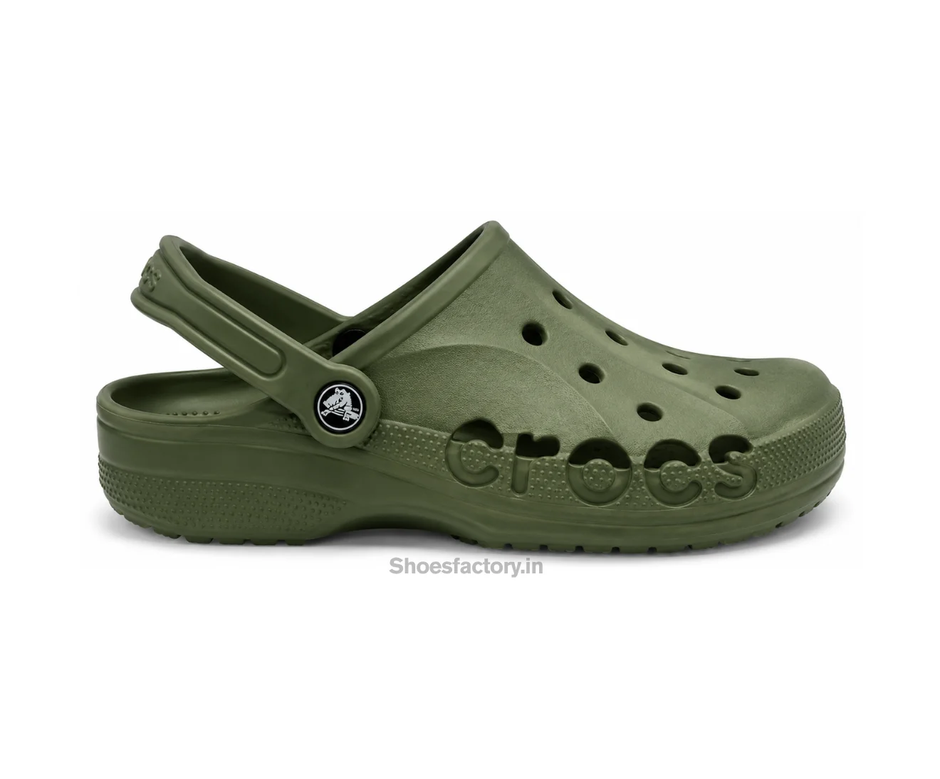 Crocs Baya Army Green - First Copy Shoes