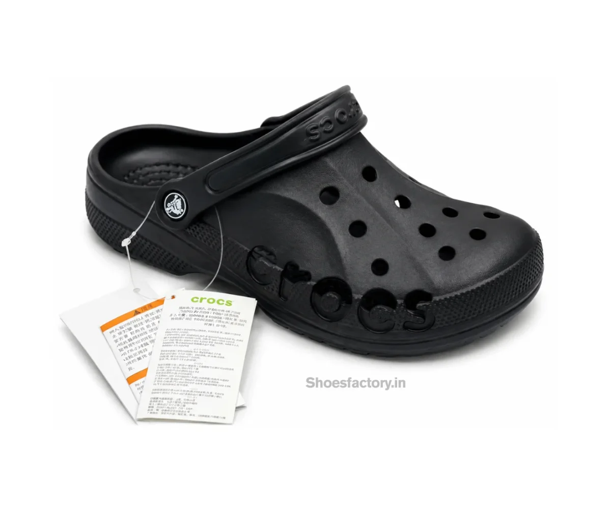 Crocs Baya Black - First Copy Shoes