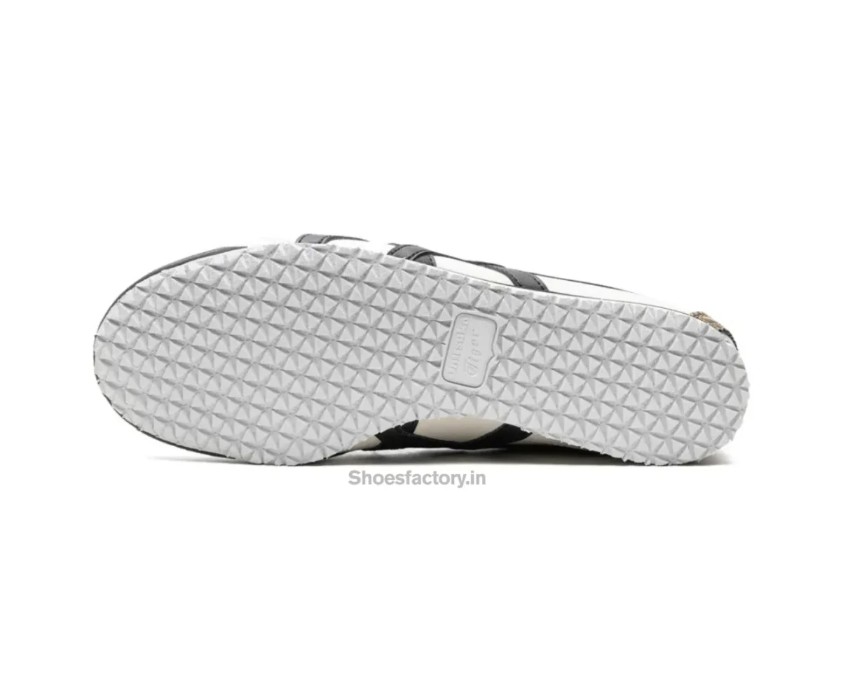 Onitsuka Tiger Mecico 66 Cream Black Gold - Onitsuka Tiger First Copy Shoes