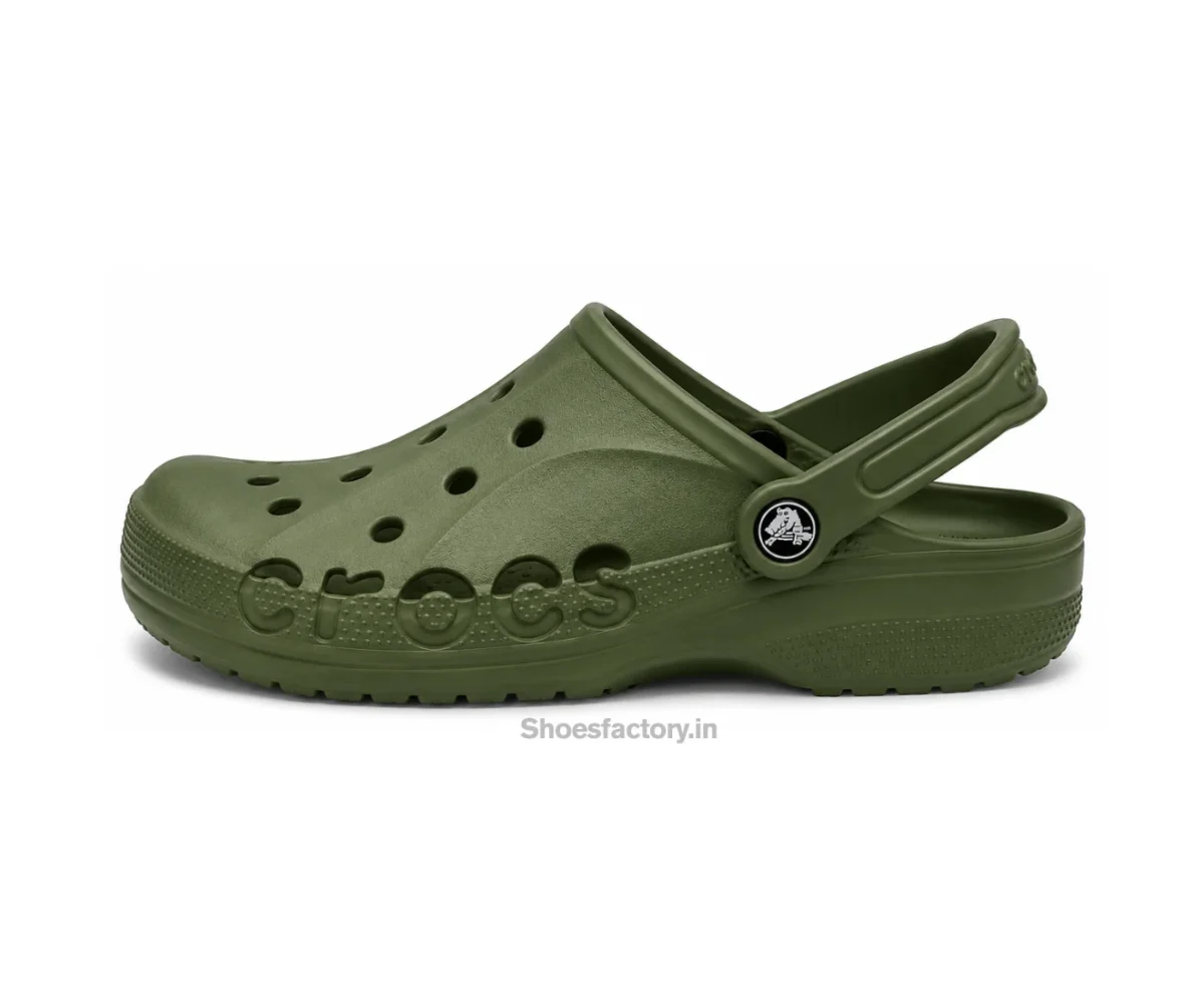 Crocs Baya Army Green - First Copy Shoes