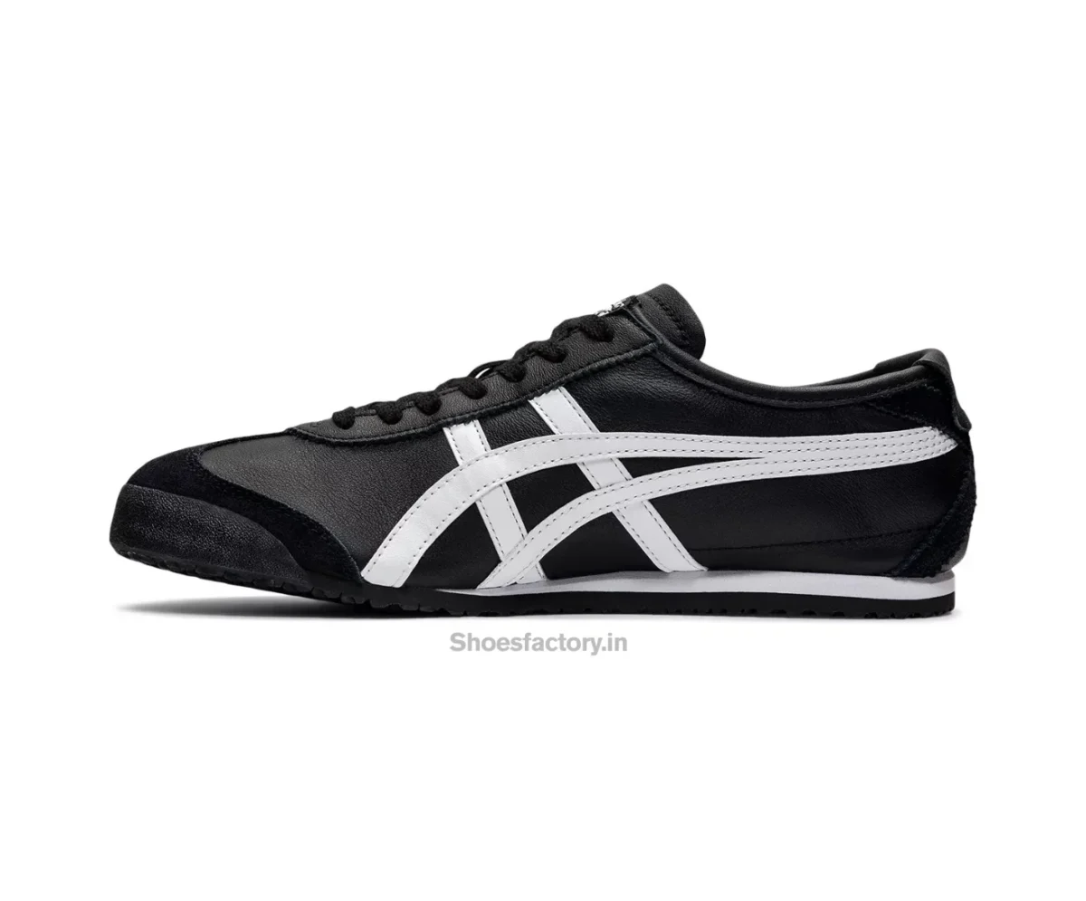 Onitsuka Tiger Mexico 66 Black White - Onitsuka Tiger First Copy Shoes