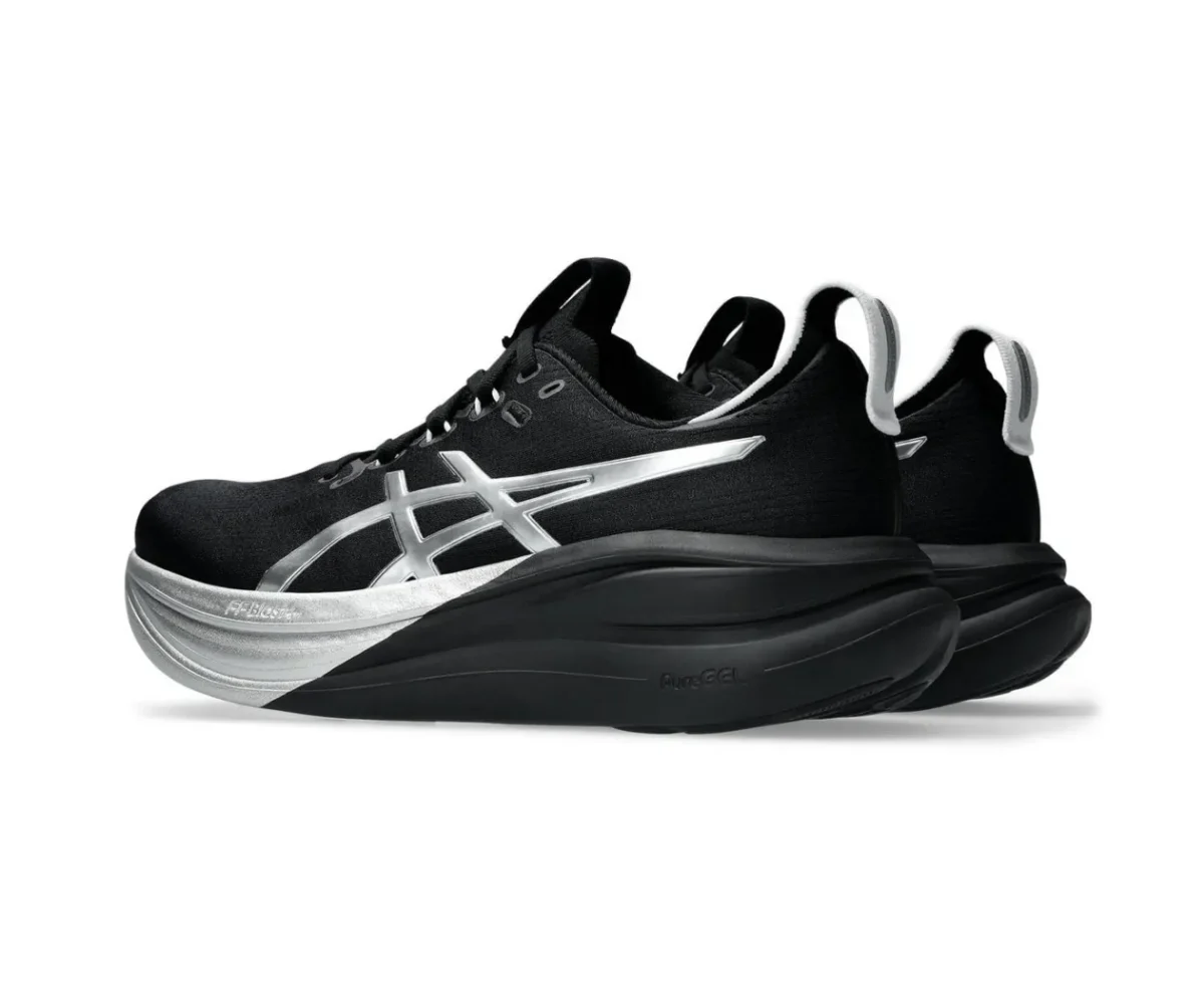 Asics Gel Nimbus 28 Platinum Black - Asics first copy shoes
