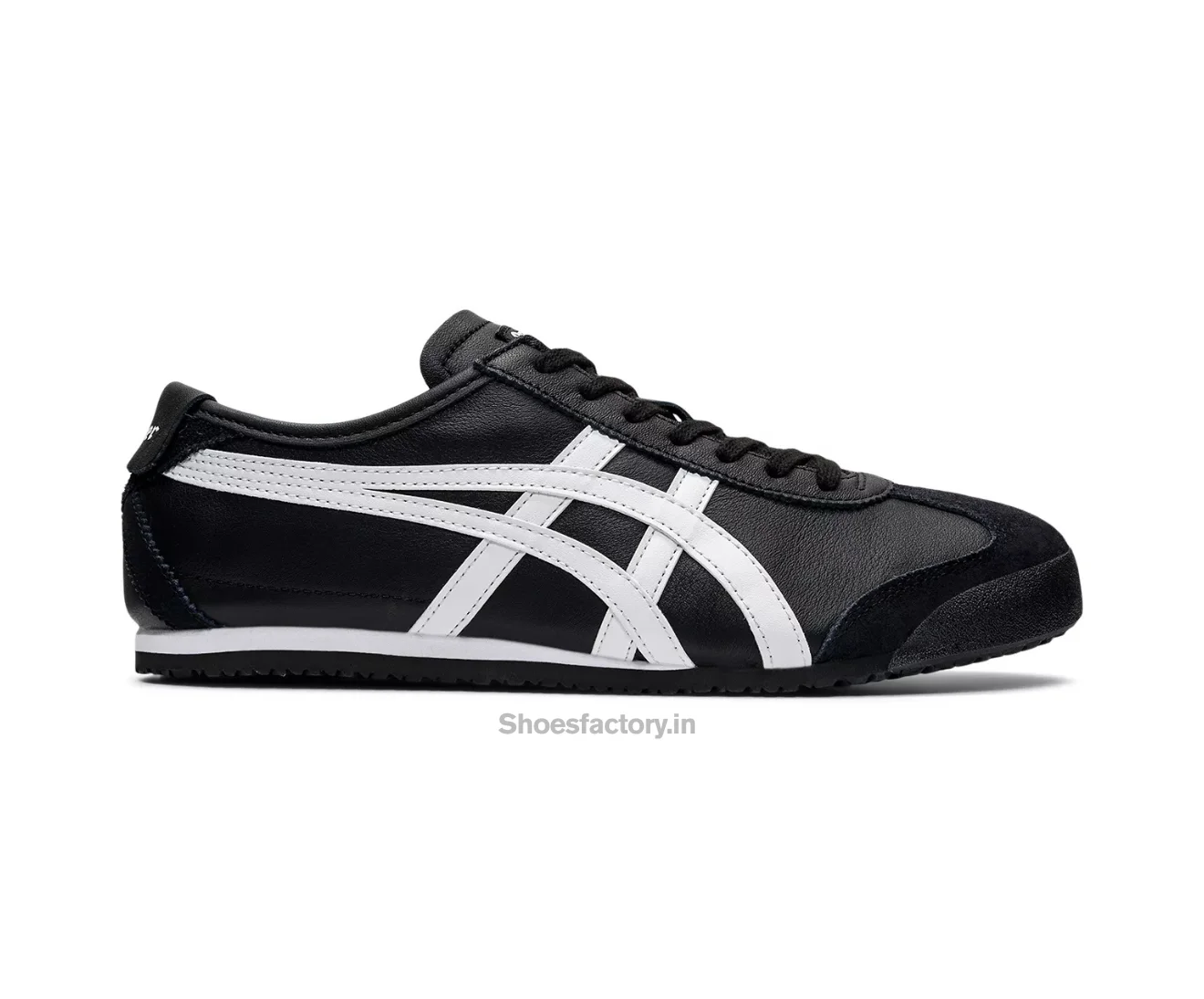 Onitsuka Tiger Mexico 66 Black White - Onitsuka Tiger First Copy Shoes