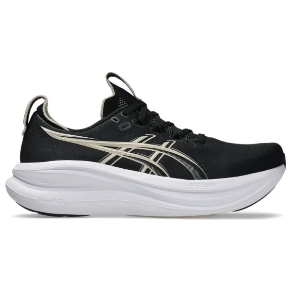 asics gel nimbus 28 black feather grey - Asics First Copy Shoes