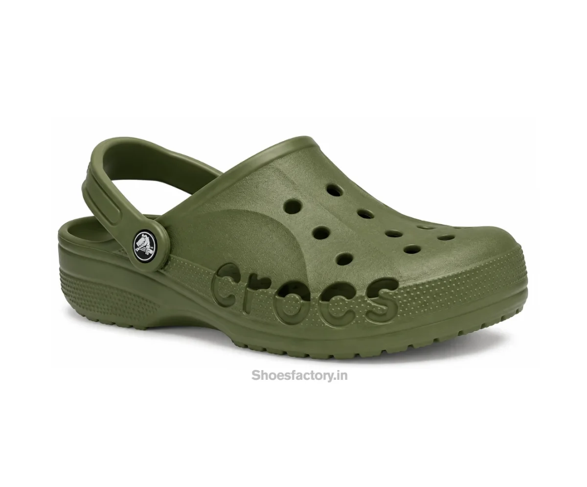 Crocs Baya Army Green - First Copy Shoes