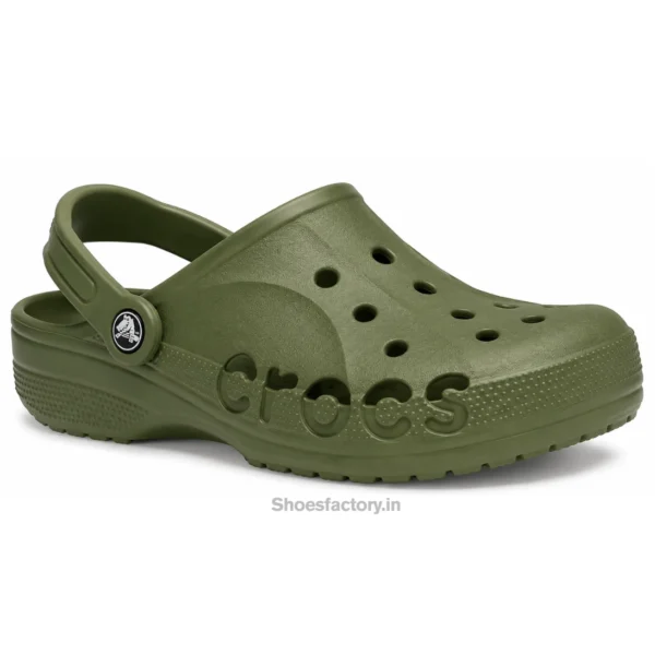 Crocs Baya Army Green - First Copy Shoes