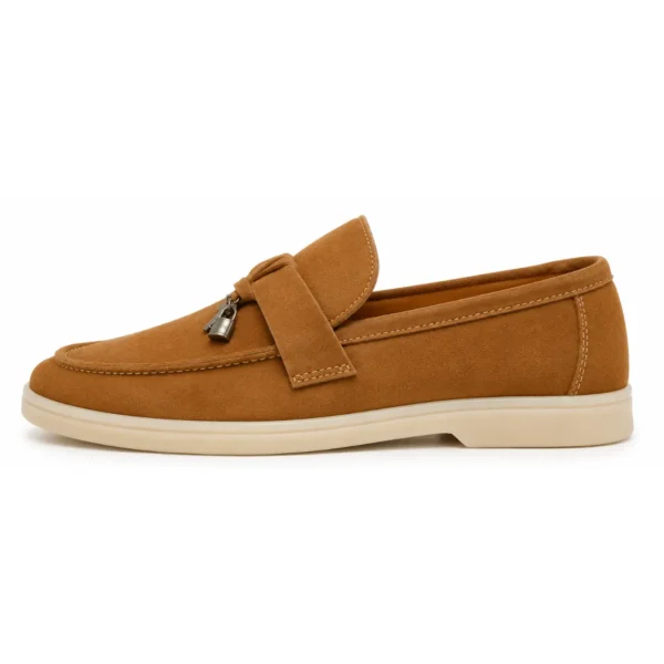 Loro Piana Light Brown - First Copy Formal Shoes For Men