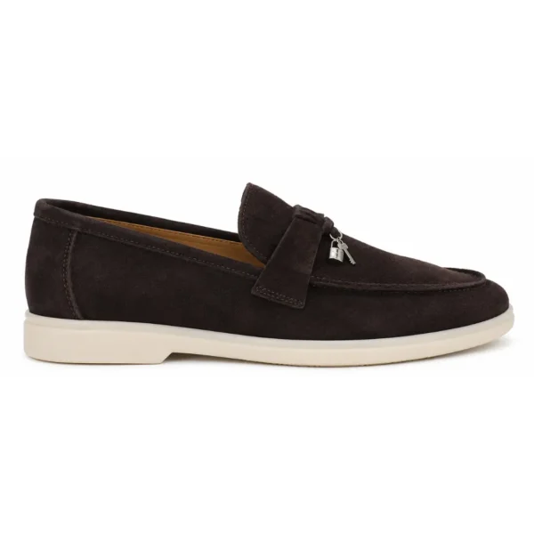 Loro Piana Dark Brown - First Copy Formal Shoes For Men