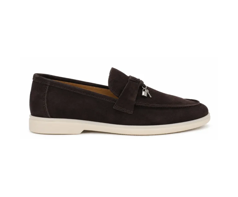 Loro Piana Dark Brown - First Copy Formal Shoes For Men