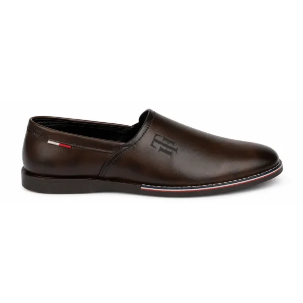 Tommy Hilfiger Brown Moccasins - First Copy Formal Shoes For Men