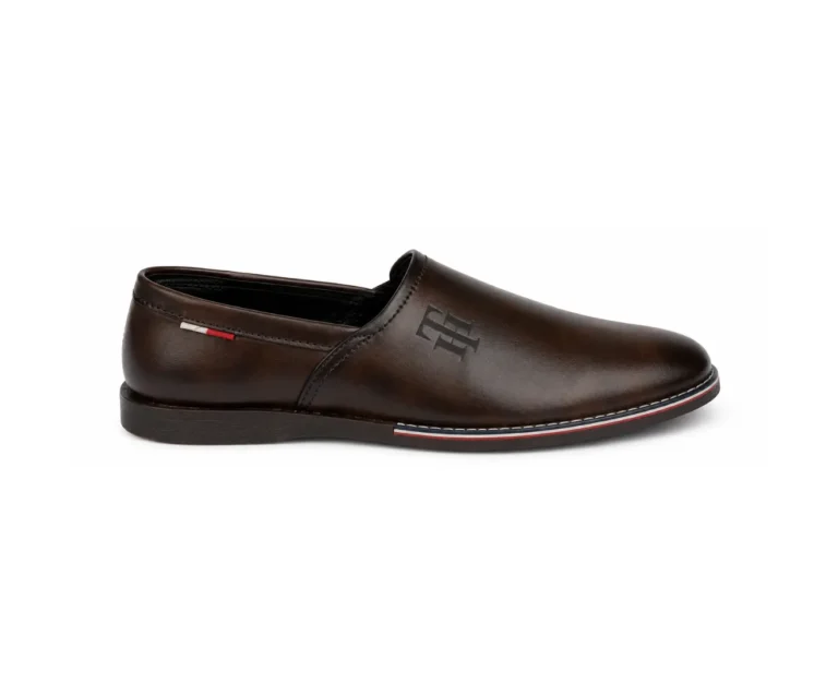 Tommy Hilfiger Brown Moccasins - First Copy Formal Shoes For Men