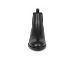 Zara Black Smooth Chelsea Boots - First Copy Formal Shoes For Men