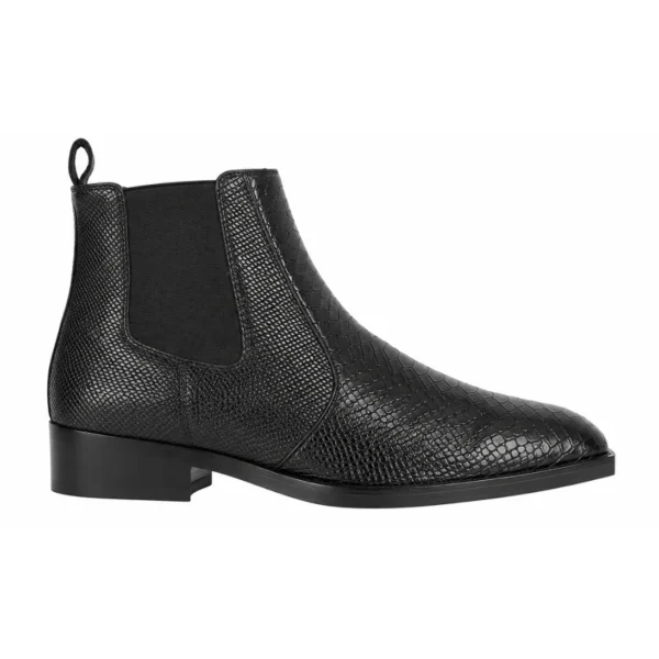 Zara Croco Chelsea Boots - First Copy Formal Shoes For Men