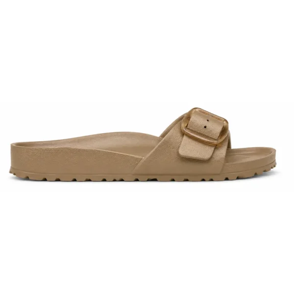 Birkenstock Khaki Brown Eva Madrid Slides - Birkenstock First Copy Womens Sandals