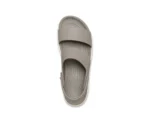 Crocs Sandals Heels Mushroom & White - First Copy Crocs For Women