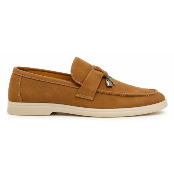 Loro Piana Light Brown - First Copy Formal Shoes For Men