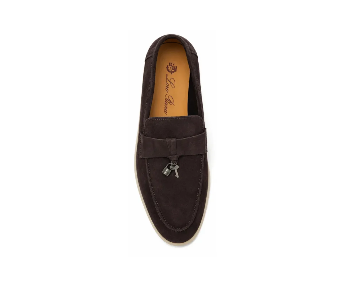 Loro Piana Dark Brown - First Copy Formal Shoes For Men