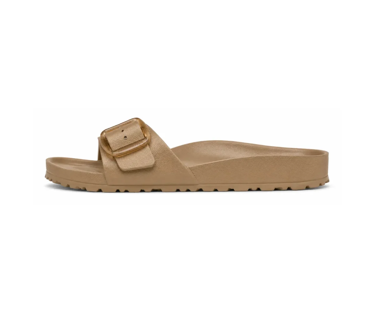 Birkenstock Khaki Brown Eva Madrid Slides - Birkenstock First Copy Womens Sandals
