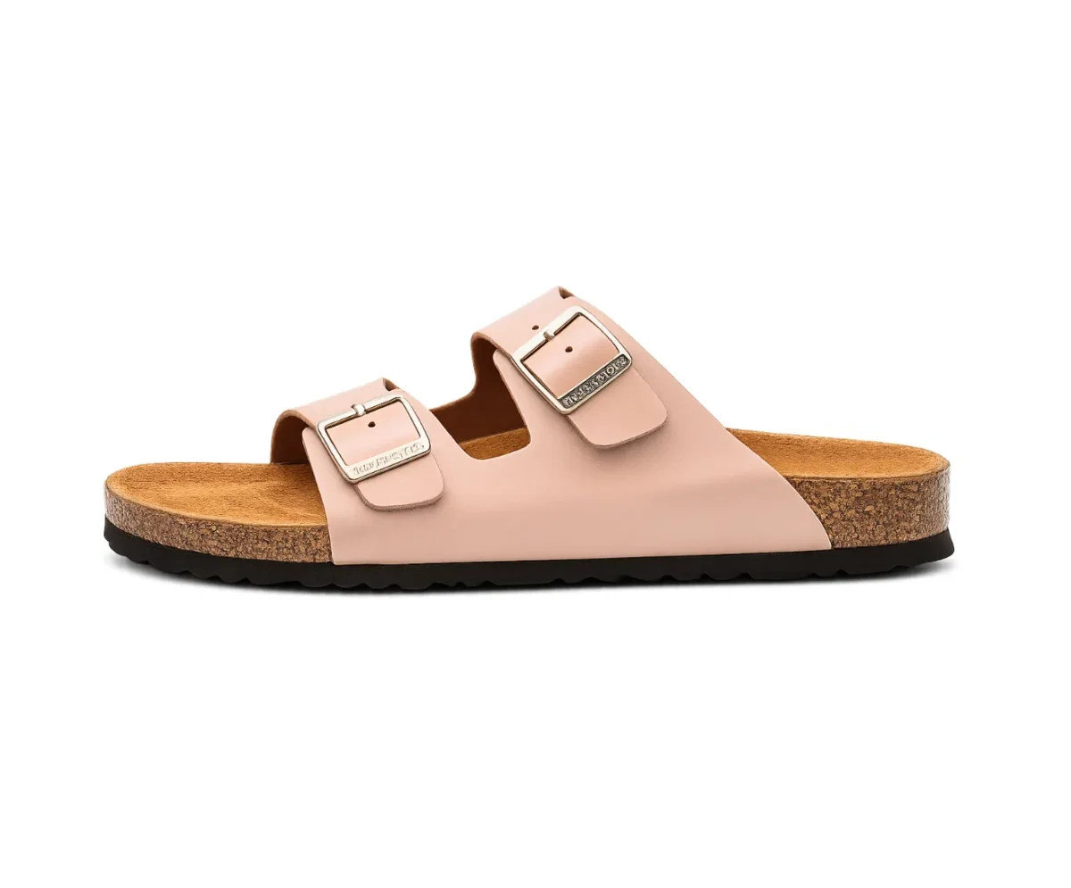Birkenstock Blush Pink Arizona slides - Birkenstock First Copy Womens Sandals