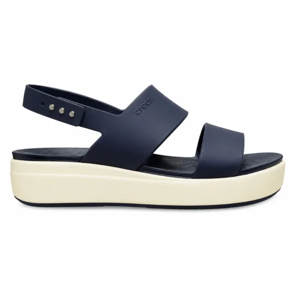 Crocss Sandals Heel Navy Blue - First Copy Crocs For Women