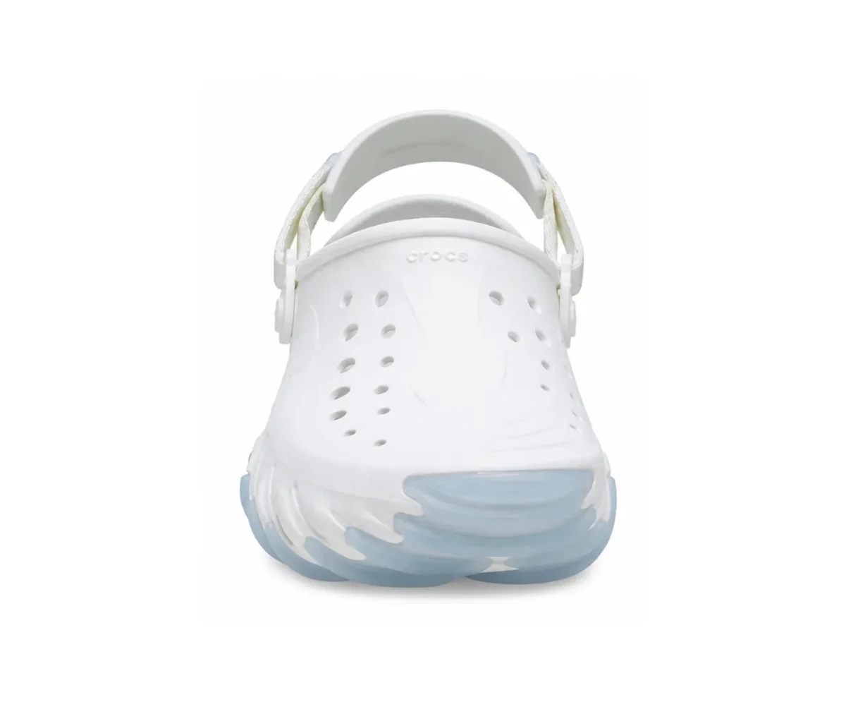 Crocs Echo Gum Ro White Upper Light Blue - First Copy Crocs
