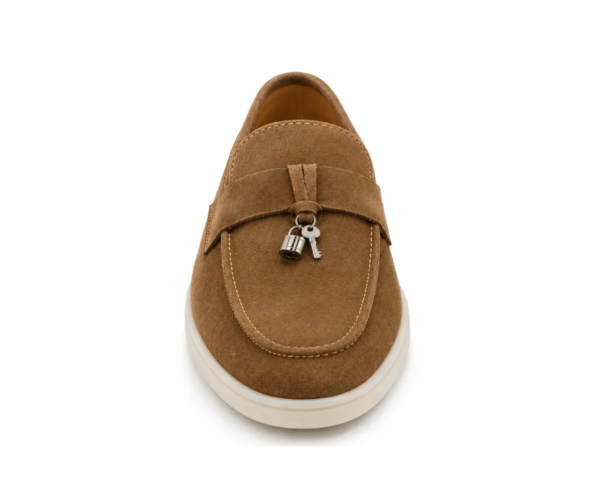 Loro Piana Light Brown - First Copy Formal Shoes For Men