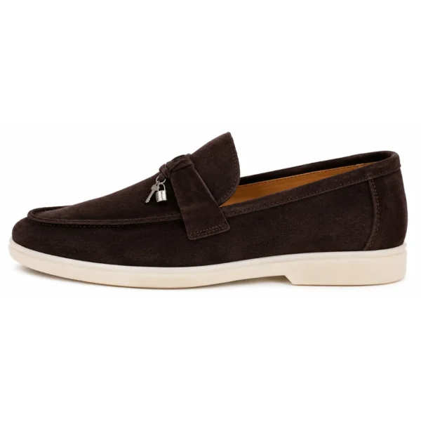 Loro Piana Dark Brown - First Copy Formal Shoes For Men