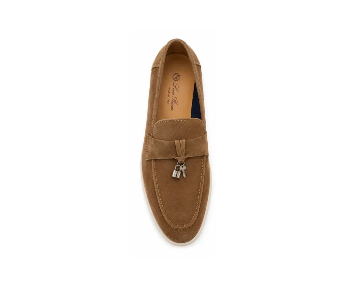 Loro Piana Light Brown - First Copy Formal Shoes For Men
