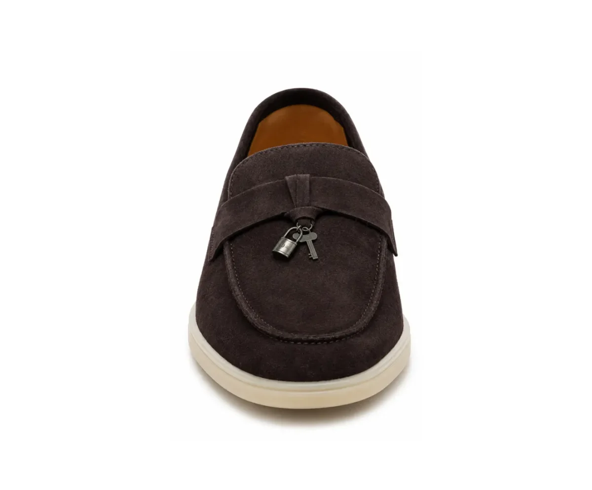 Loro Piana Dark Brown - First Copy Formal Shoes For Men