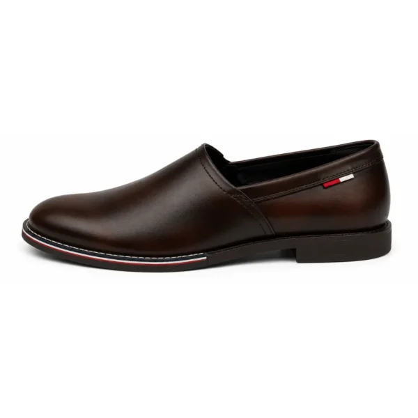 Tommy Hilfiger Brown Moccasins - First Copy Formal Shoes For Men