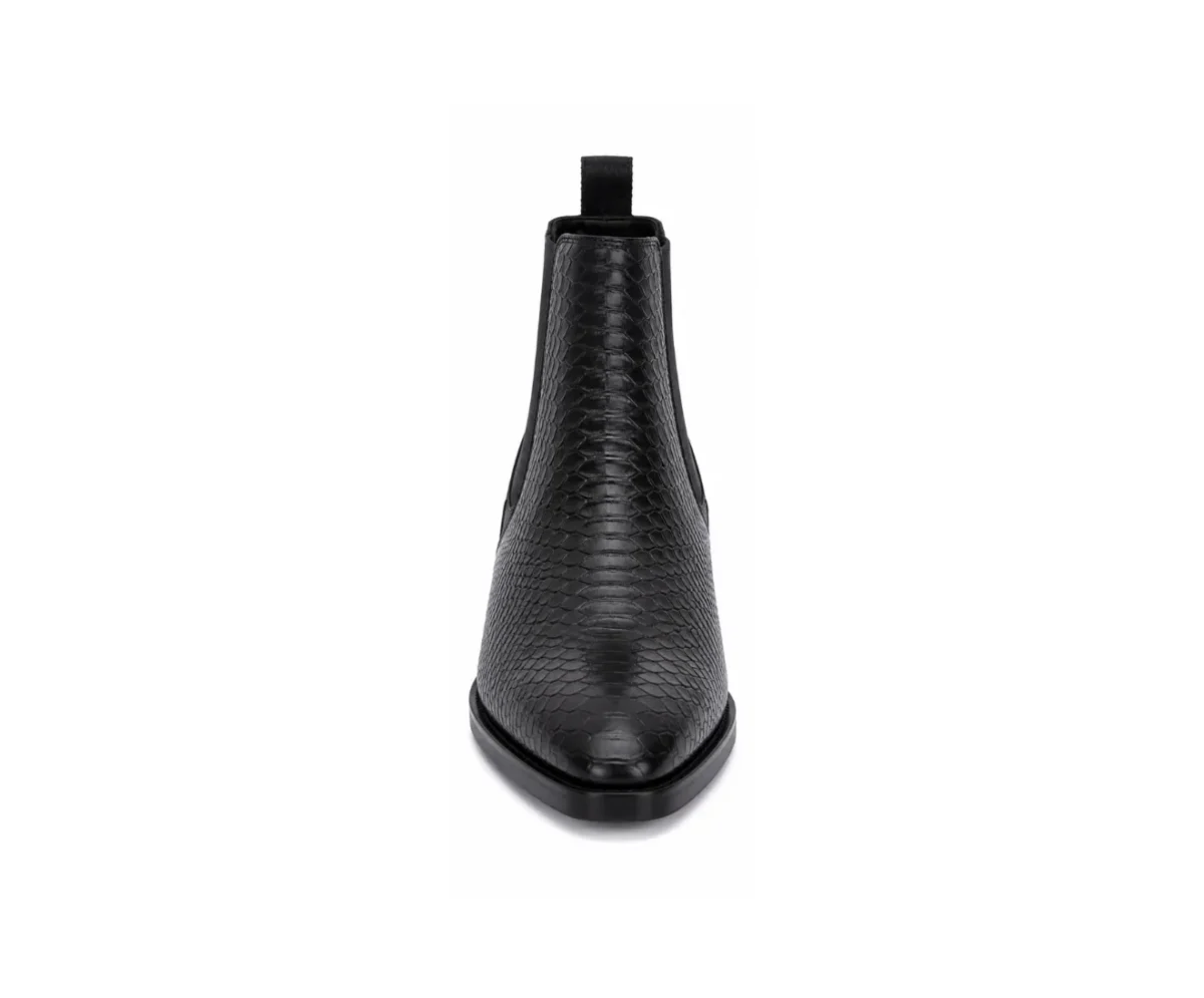 Zara Croco Chelsea Boots - First Copy Formal Shoes For Men