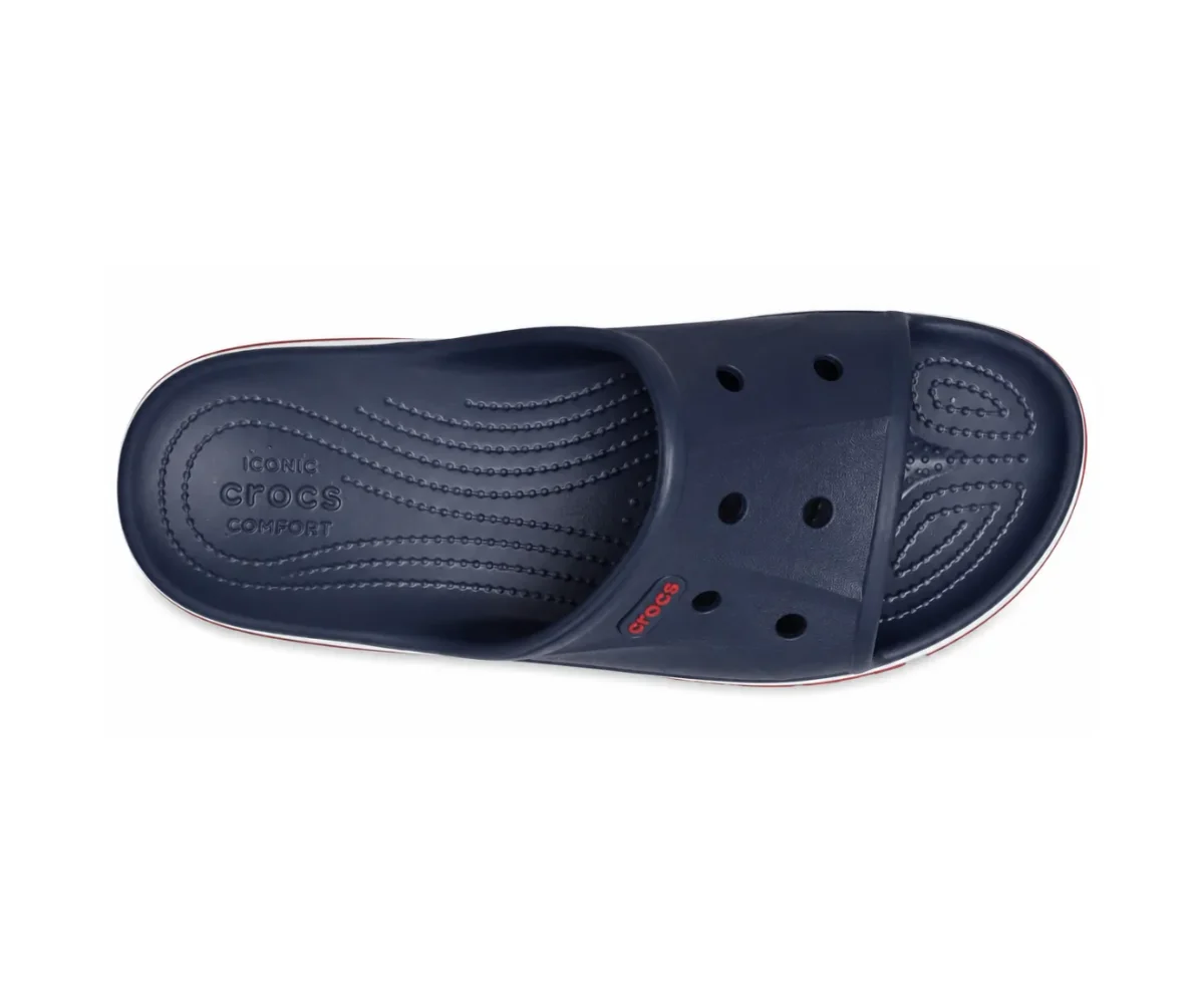 Crocs Navy Blue Flip - First Copy Crocs