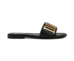 Christian Dior Flats Black Golden