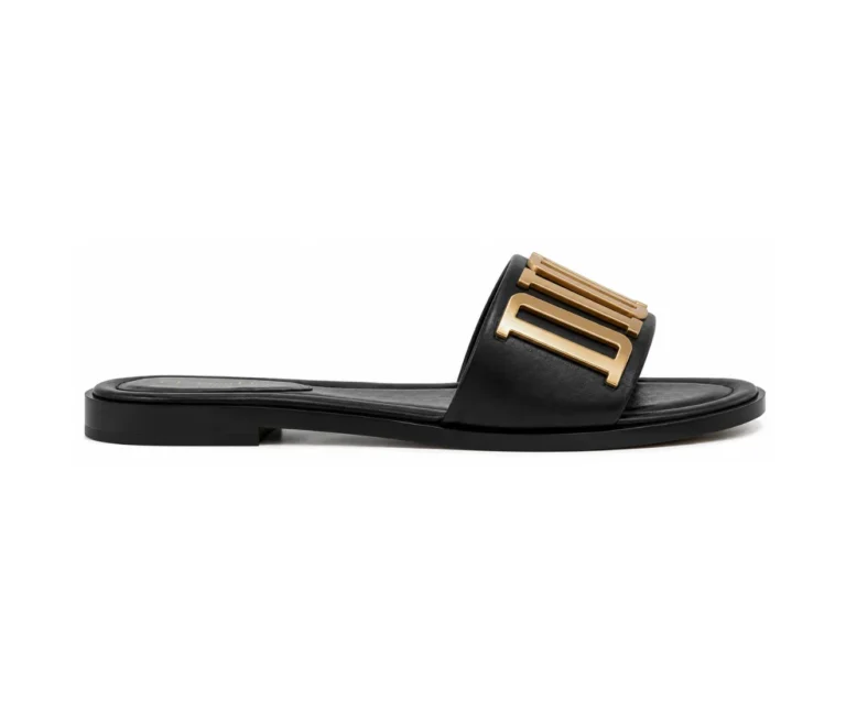 Christian Dior Flats Black Golden