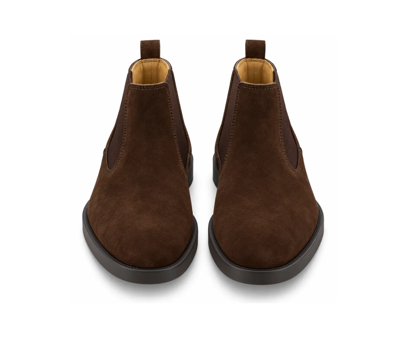 Christian Louboutin Chelsea Brown Suede Leather - First Copy Formal Shoes