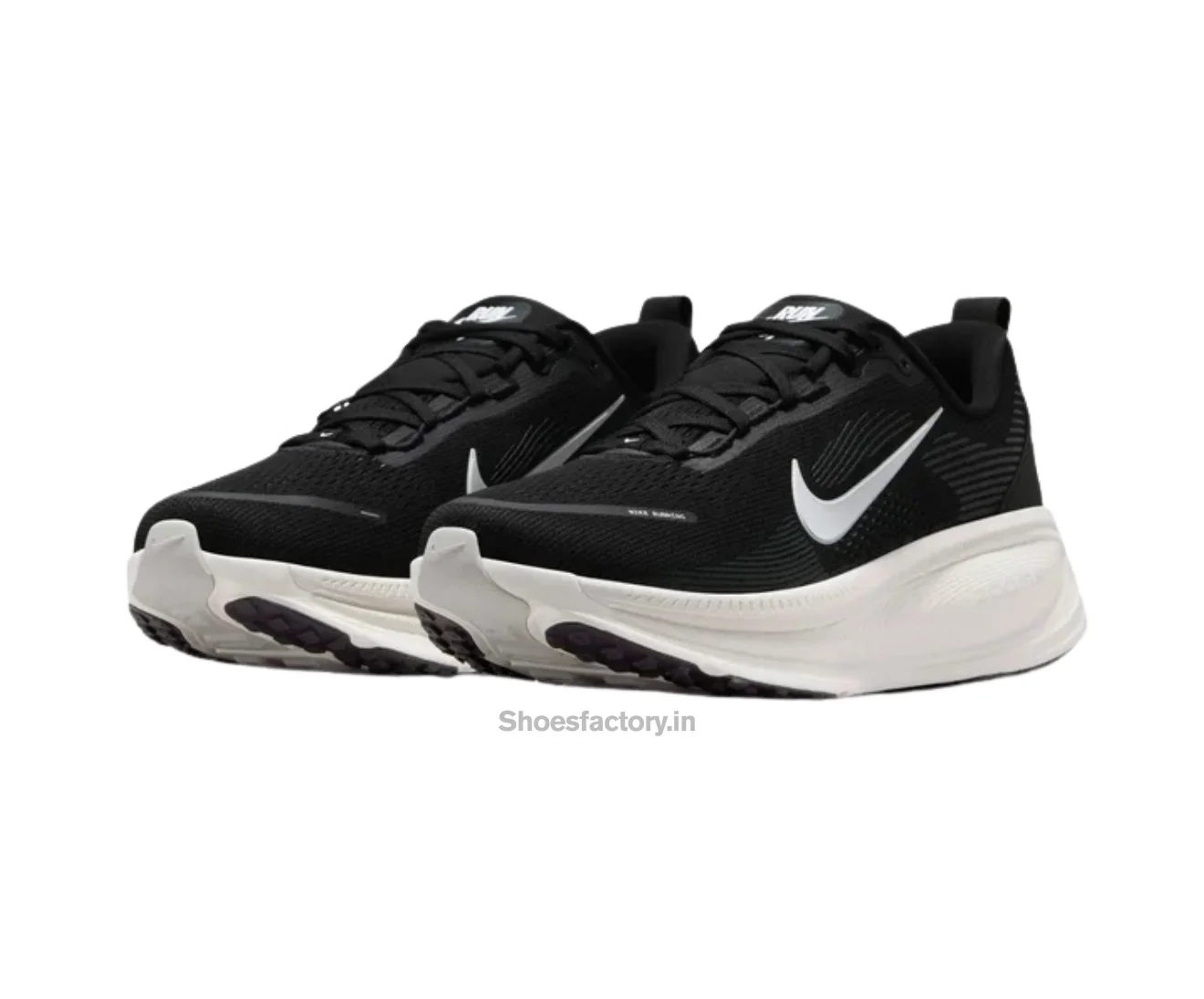 Vomero 18 Black Coconut Milk Light Iron Ore Summit White - First Copy Shoes - Image 3